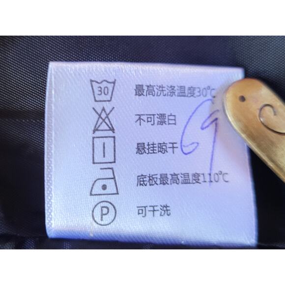 NWT Mfrannie Black White Trim Blazer Women Medium Tailored One Button Career NWT - Picture 10 of 10